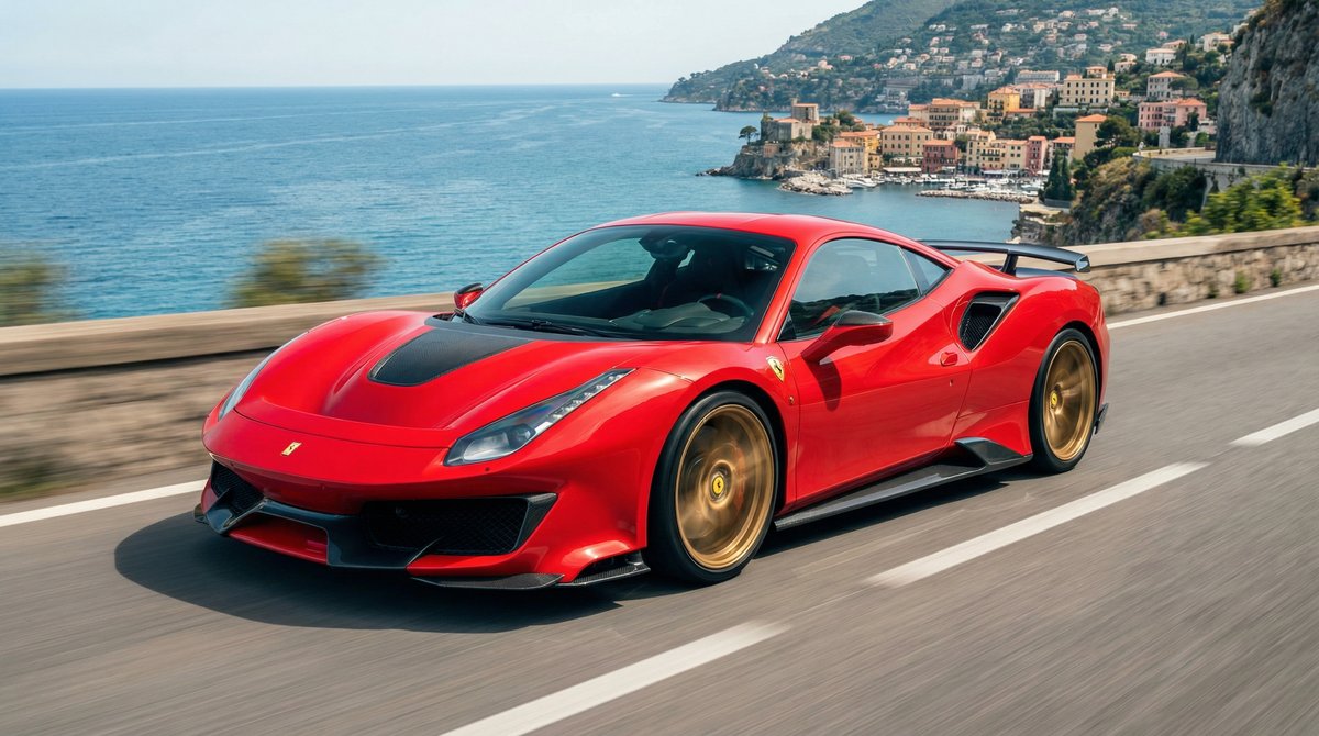 呦呦视频跑车视频 - 法拉利488改装