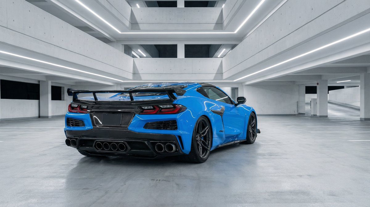 呦呦视频改装视频 - C8 Z06碳纤维